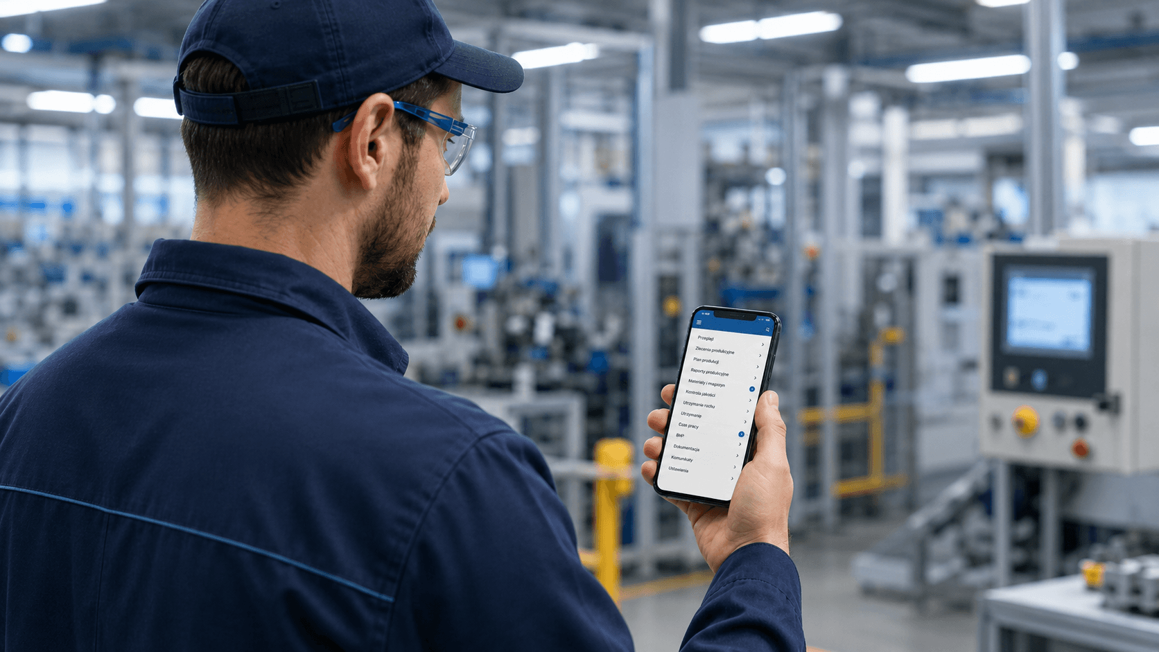 System zarządzania procesami produkcyjnymi i kontrolą jakości
